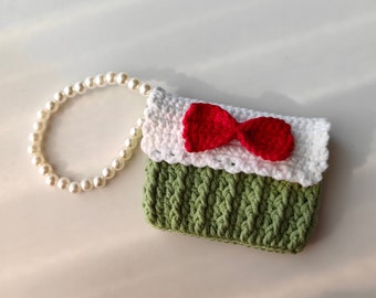 PATTERN: Crochet Card Bag, Coin Purse PATTERN, Handmade Card Cover PATTERN