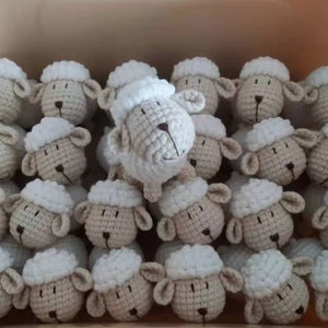Crochet Sheep PATTERN, Handmade Sheep Pattern, Crochet Lamb,Sheep,Sheep Plush PATTERN zdjęcie 2