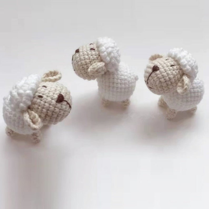 Crochet Sheep PATTERN, Handmade Sheep Pattern, Crochet Lamb,Sheep,Sheep Plush PATTERN zdjęcie 1
