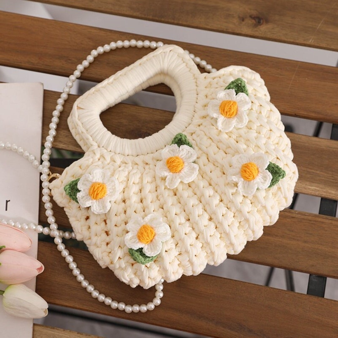 Crochet Flower Bagamigurumi Bag Handmade Bagknitted Bag - Etsy