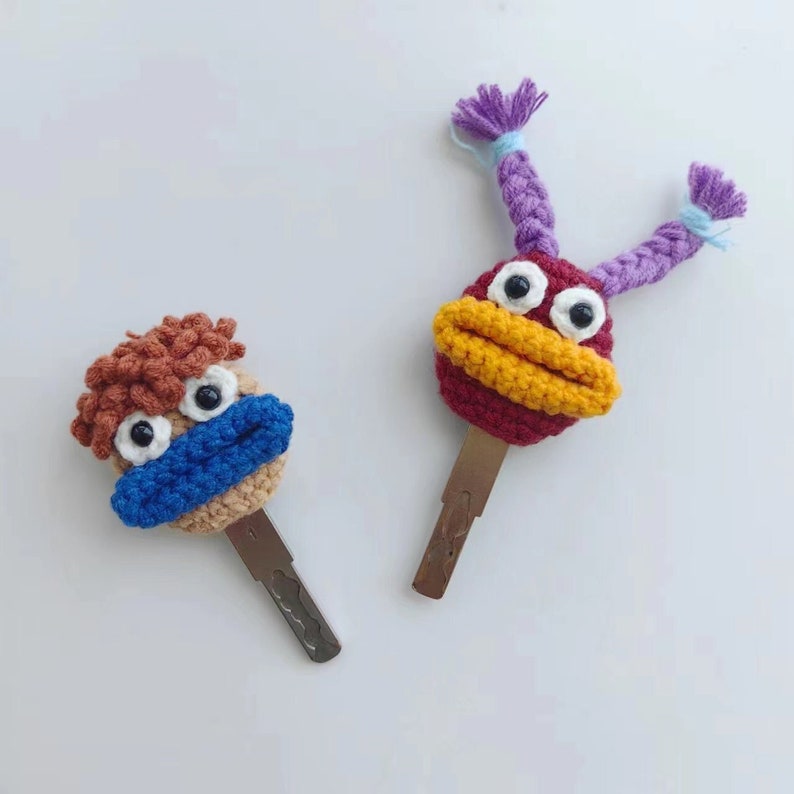 crochet key cover