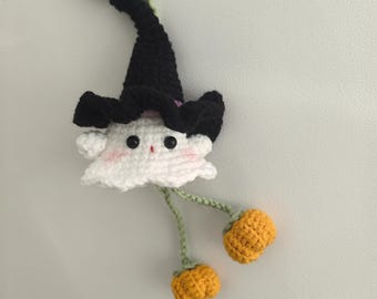 MÖNSTER: Virkat Halloween-spökemönster, Amigurumi-spökemönster