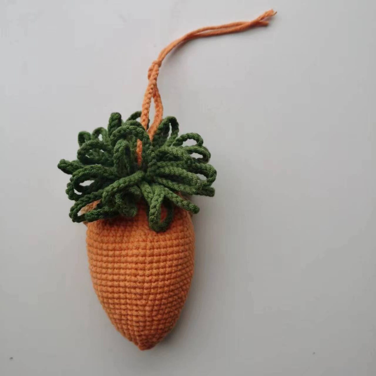 PATTERN: Crochet Carrot Keychain Pattern,amigurumi Carrot Key Holder ...