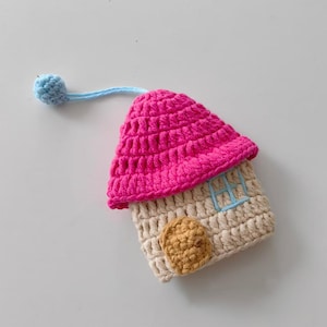 PATTERN: Crochet Cute Key Cover PATTERN, Amigurumi Keychain PATTERN