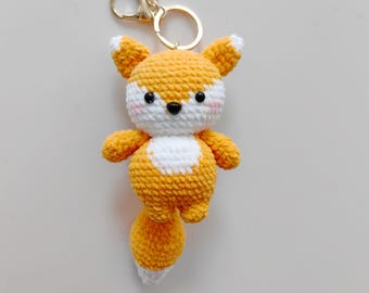 PATTERN: Crochet Fox Plush PATTERN, Amigurumi Animal PATTERN