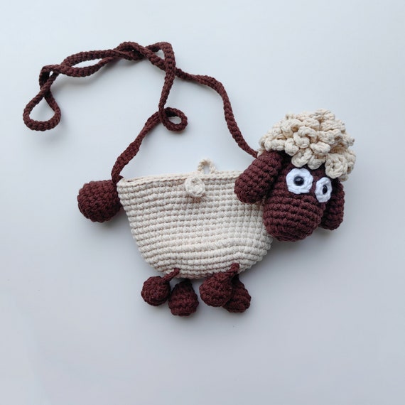 PATTERN: Crochet Sheep Bag PATTERN, Amigurumi Sheep PATTERN