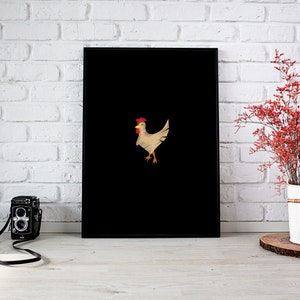 Taste Like Chicken Digital Download Print, Poster Print