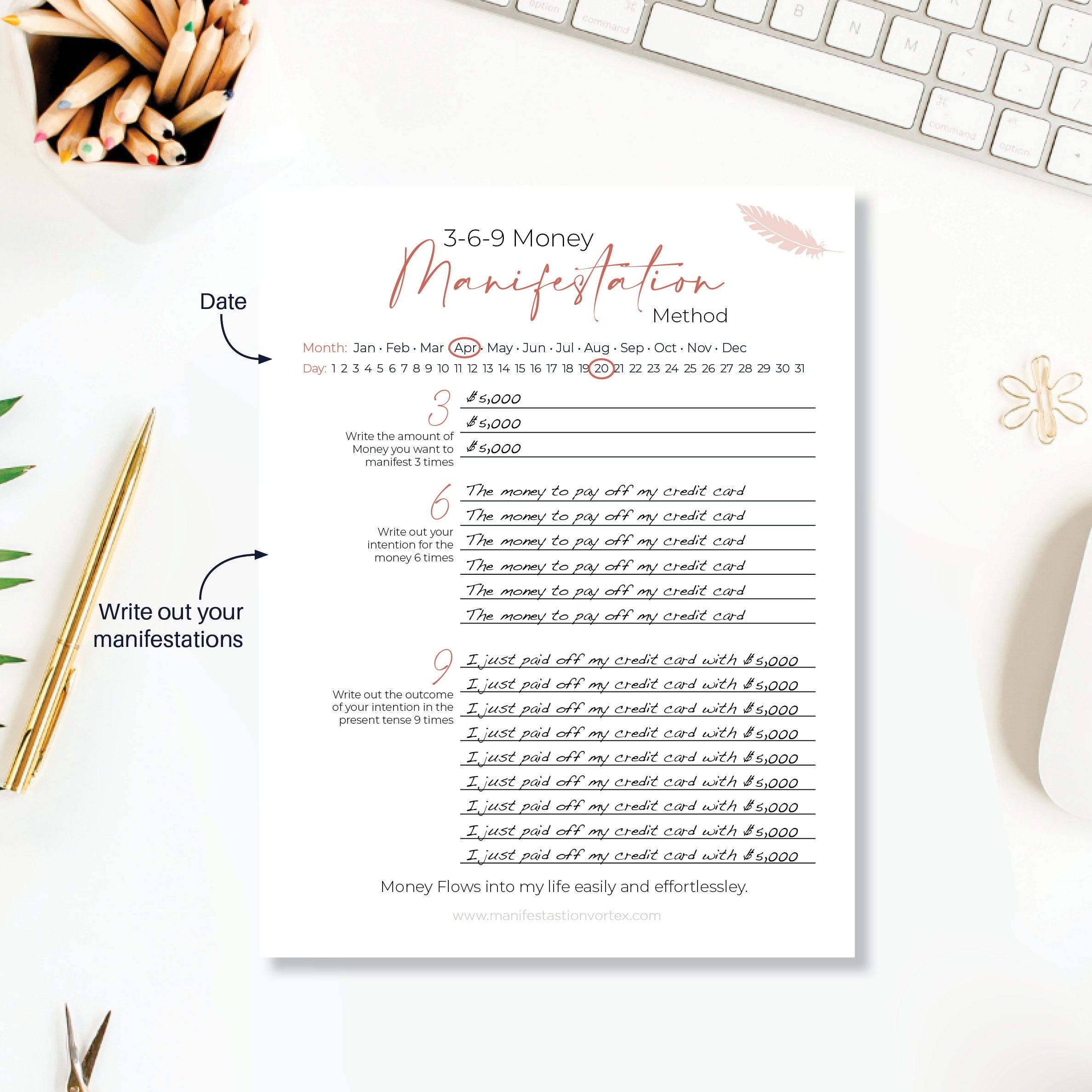369 Manifest Method 369 Manifestation Method 369 Money Etsy