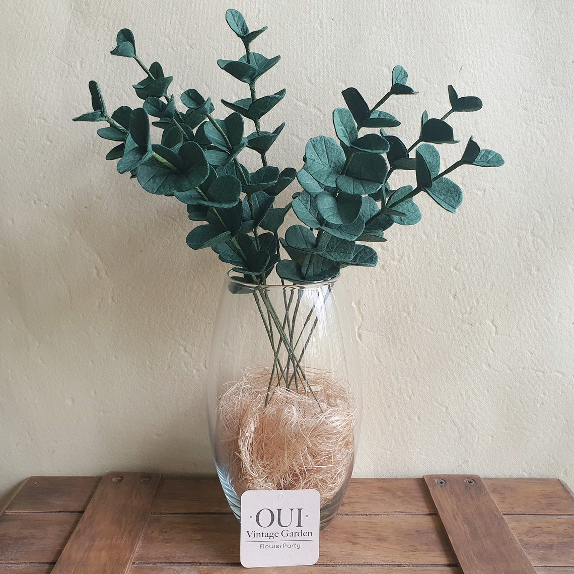 Paper Eucalyptus Dark Green Eucalyptus From Mulberry Paper, for