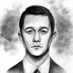 ORIGINAL PORTRAIT Joseph - Limited Edition Bleistift Hand Zeichnung Fine Art Home Decor Fan Art