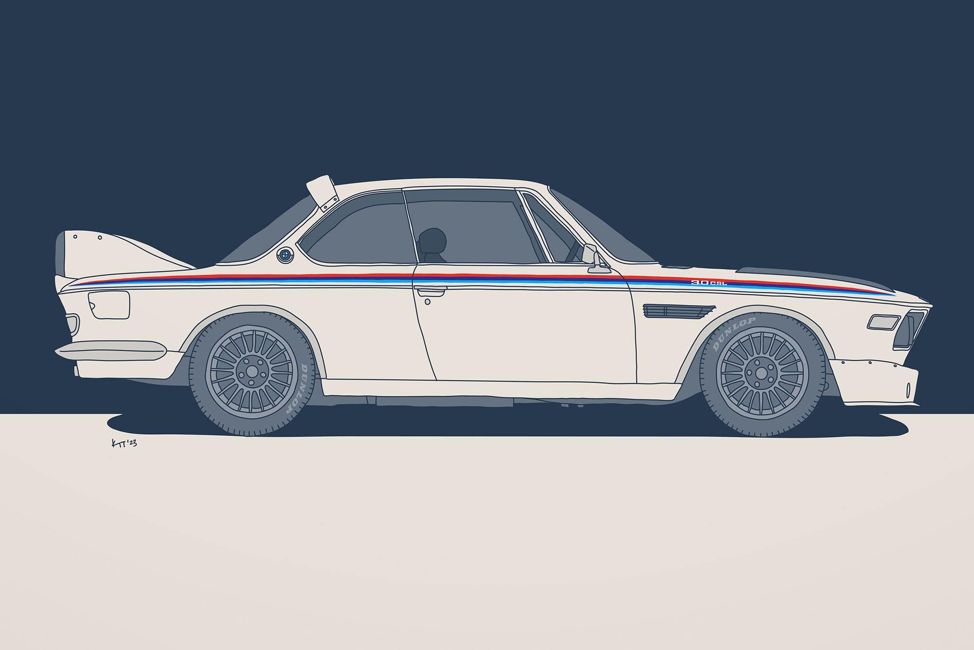 Pneus Carrera Pour BMW 3.5 CSL – Échelle 1:32, Pour Circuit Miniature