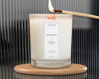 Vertical Candle Label Template, Custom Avery Label (Canva)