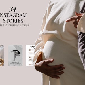 34 Doula Instagram Story Template, Doula Branding, Doula Business, Doula Templates, Doula Social Media Templates, Birth Doula Template