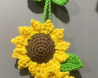 Adjustable Sunflower Car Decoration