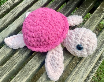 Plush Crochet Turtle