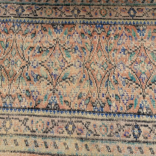 Accent Carpet, Turkish Rug, orders Vintage Rug, Oushak Rug, 33x76 inches Brown Rug, Organic Entry Carpet, Bedroom Rugs, 11271