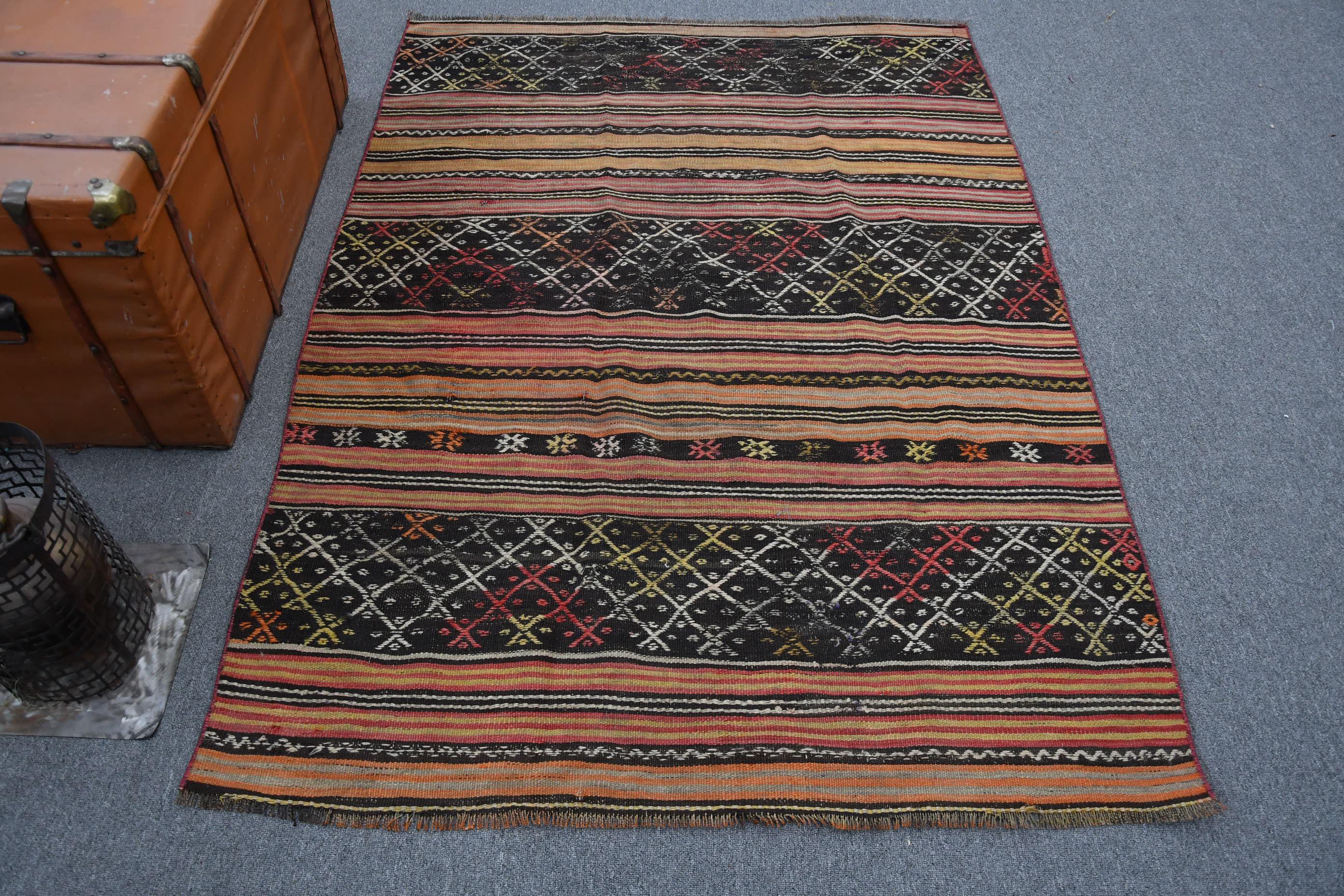 ヴィンテージ トルコ キリム、130 x 186 cm ラグ - Etsy 日本