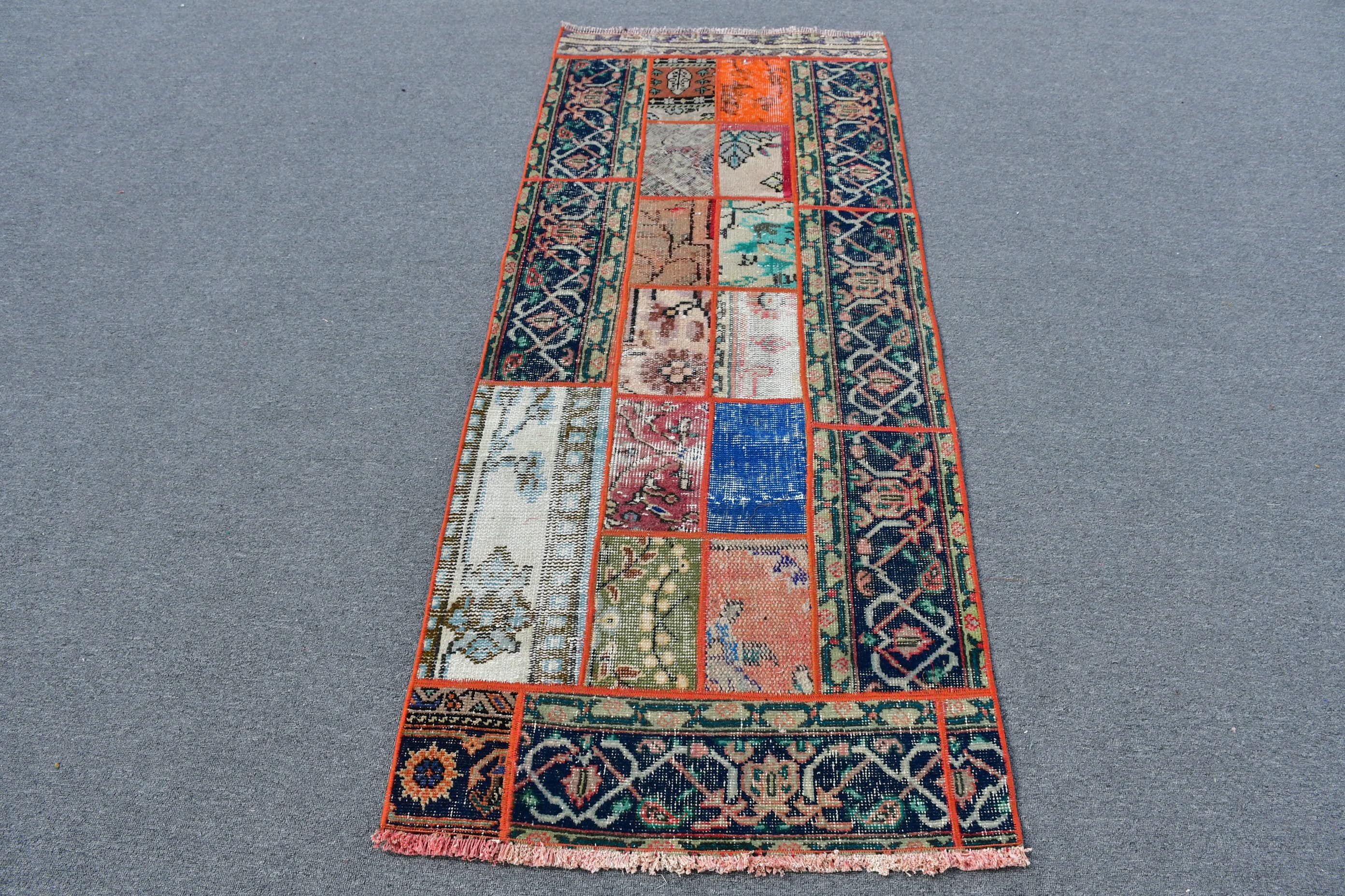開催中セール一覧 Vintage Rug, Turkish Rug, Small Carpet, Patchwork Rug, Home ラグ・カーペット