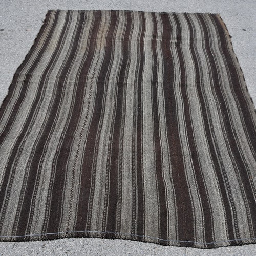 Vintage Kilim, Area Kilim, Turkish Kilim, shops Oushak Kilim, 61x83 inches Beige Kilim, Wool Kilim, Floor Kilim, Indoor Kilim, 10055