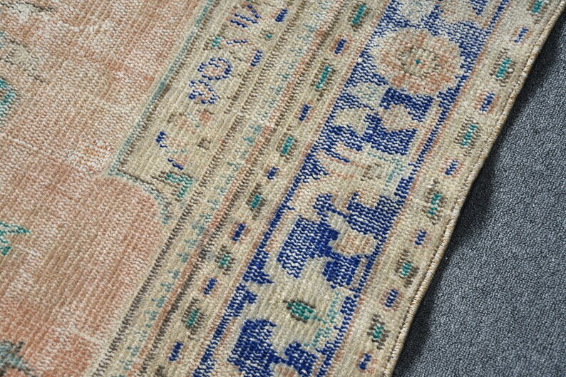 Turkish Rug, Vintage Rug, Large Carpet, Antique Carpet, 66x102 Inches