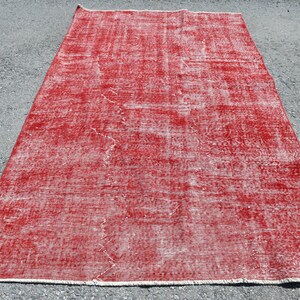 Large Rug, Turkish Rug, Vintage Rug, Home Decor Rug, 61x105 inches Beige Rug, Bohemian Salon Rugs, Handwoven Bedroom Carpet,  9455