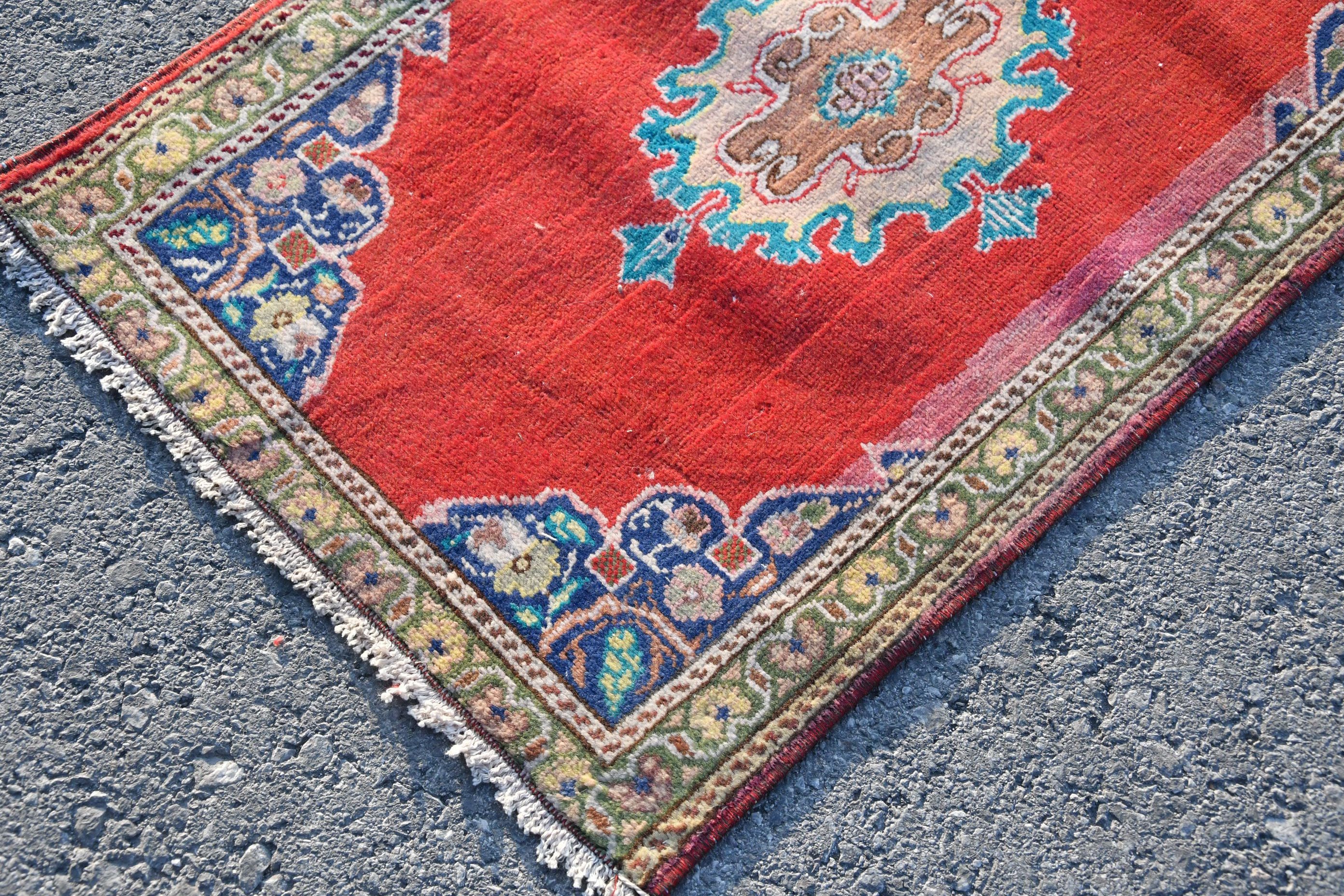 Turkish Rug Small Rug Entry Rug 1.7x2.7 Ft Handmade Rug Etsy