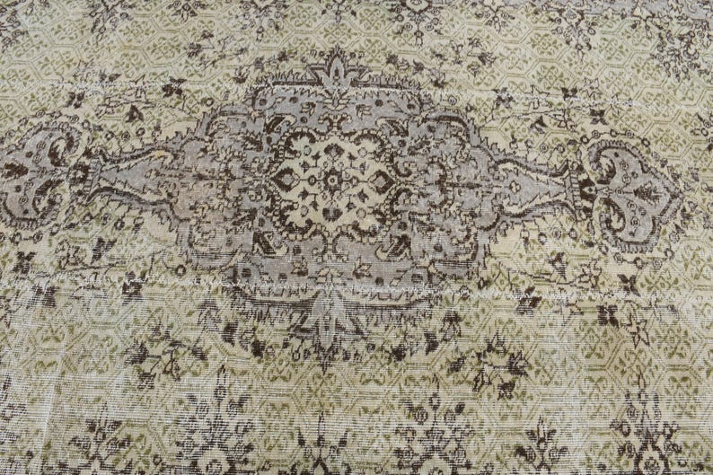 6x9 Large Rugs, Turkish Rug, Vintage Rug, Oushak Rug, Rugs for Bedroom