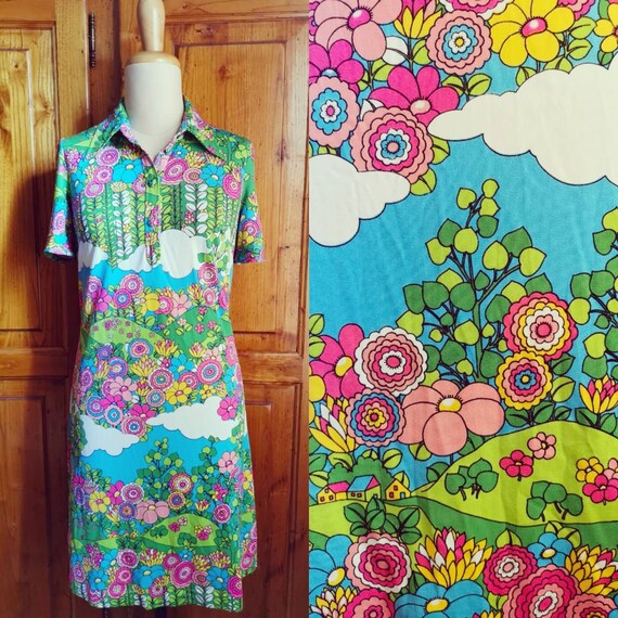 vintage dress 1970s