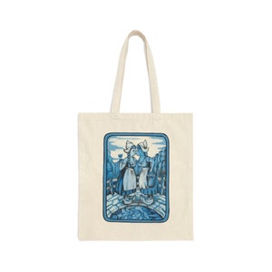 Dutch Lesbian Couple Kissing in Holland Delft Blue Tote Bag