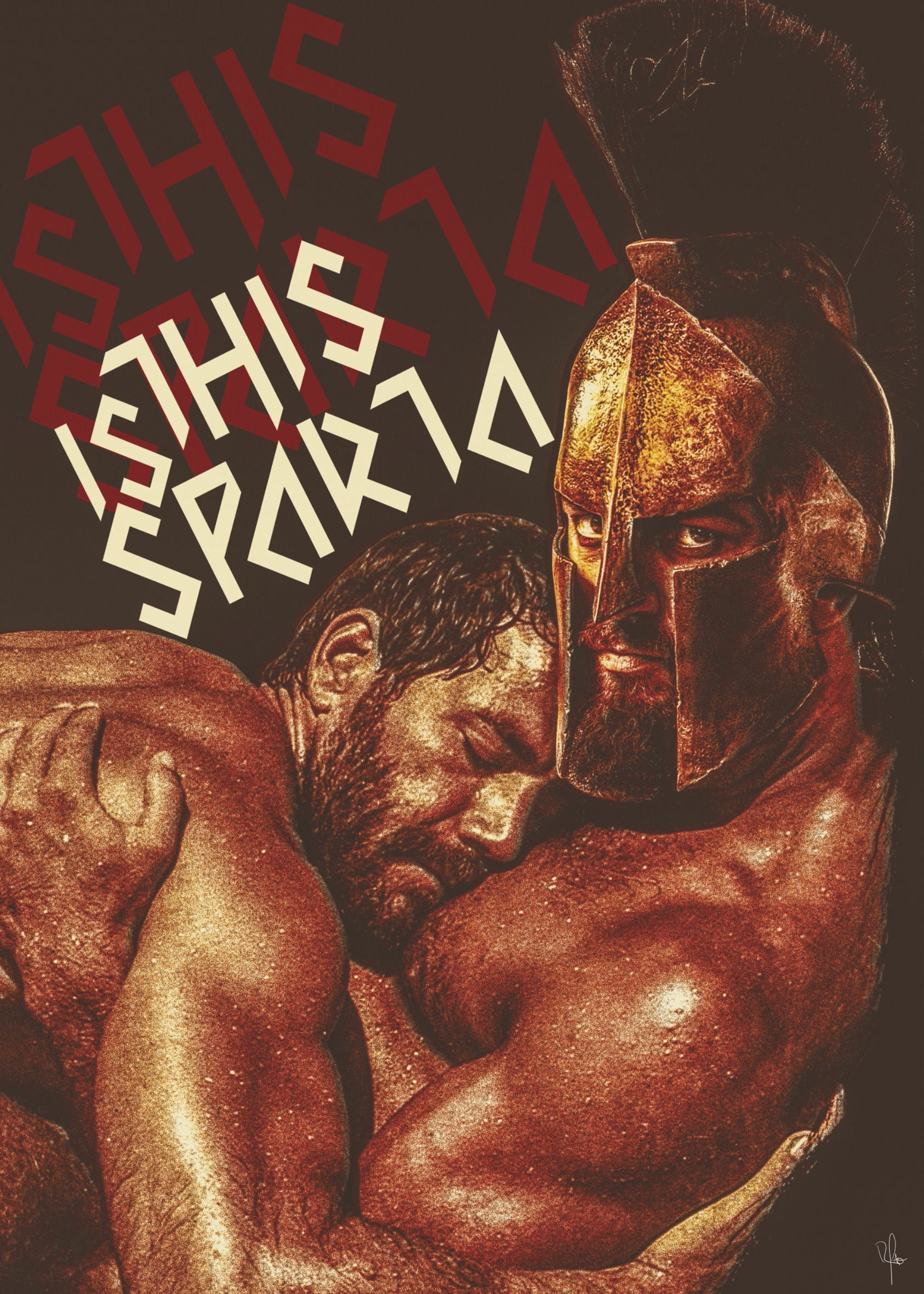 This is sparta motivation | Poster