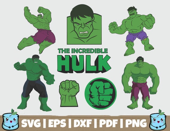 Download Hulk Svg Avengers Svg Marvel Svg Hulk Clipart Hulk Etsy