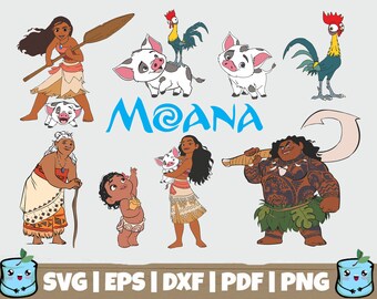 Disney Moana Clipart Etsy Disney Moana Clipart Etsy