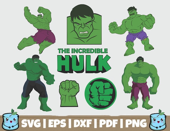 Download Hulk Svg Avengers Svg Marvel Svg Hulk Clipart Hulk Etsy