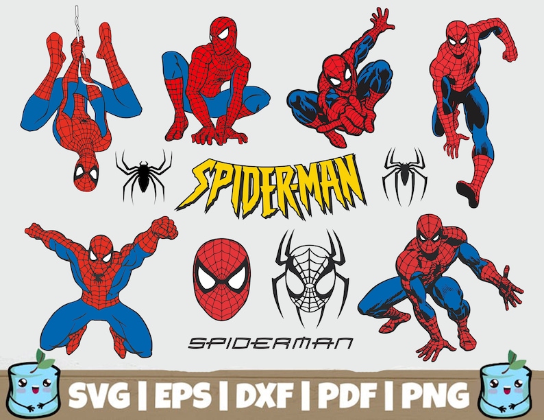 Free Free Layered Spiderman Svg 635 SVG PNG EPS DXF File