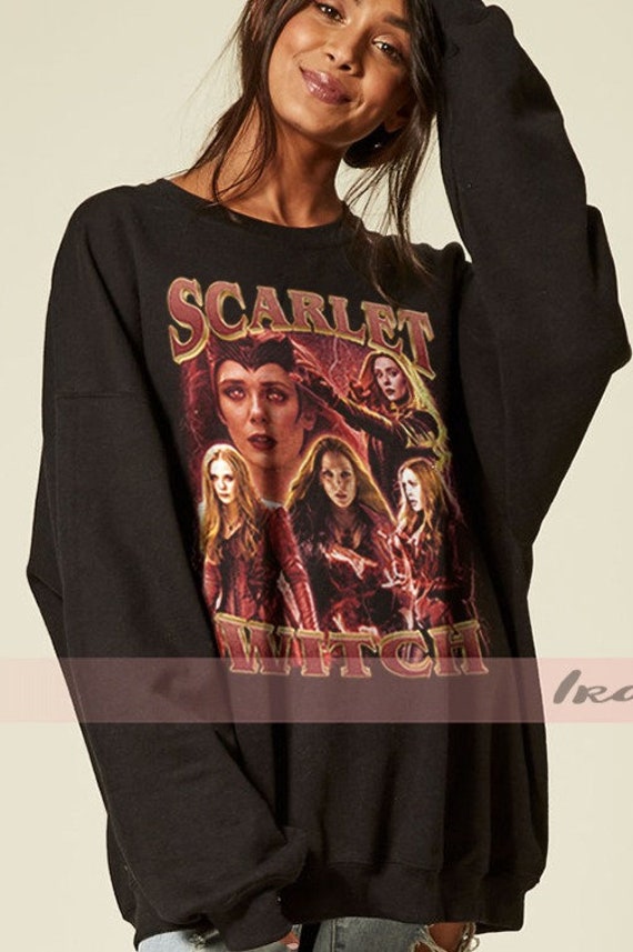 Vintage Scarlet Witch Wanda Maximoff T-Shirt Wanda Vision | Etsy