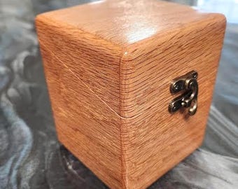 Rood eiken hardhout, Commander deck boxes, EDH, Pokemon, Yu-Gi-Oh, handgemaakt, tungolie-afwerking, 100 kaarten, dubbele sleeve, Klaar voor verzending
