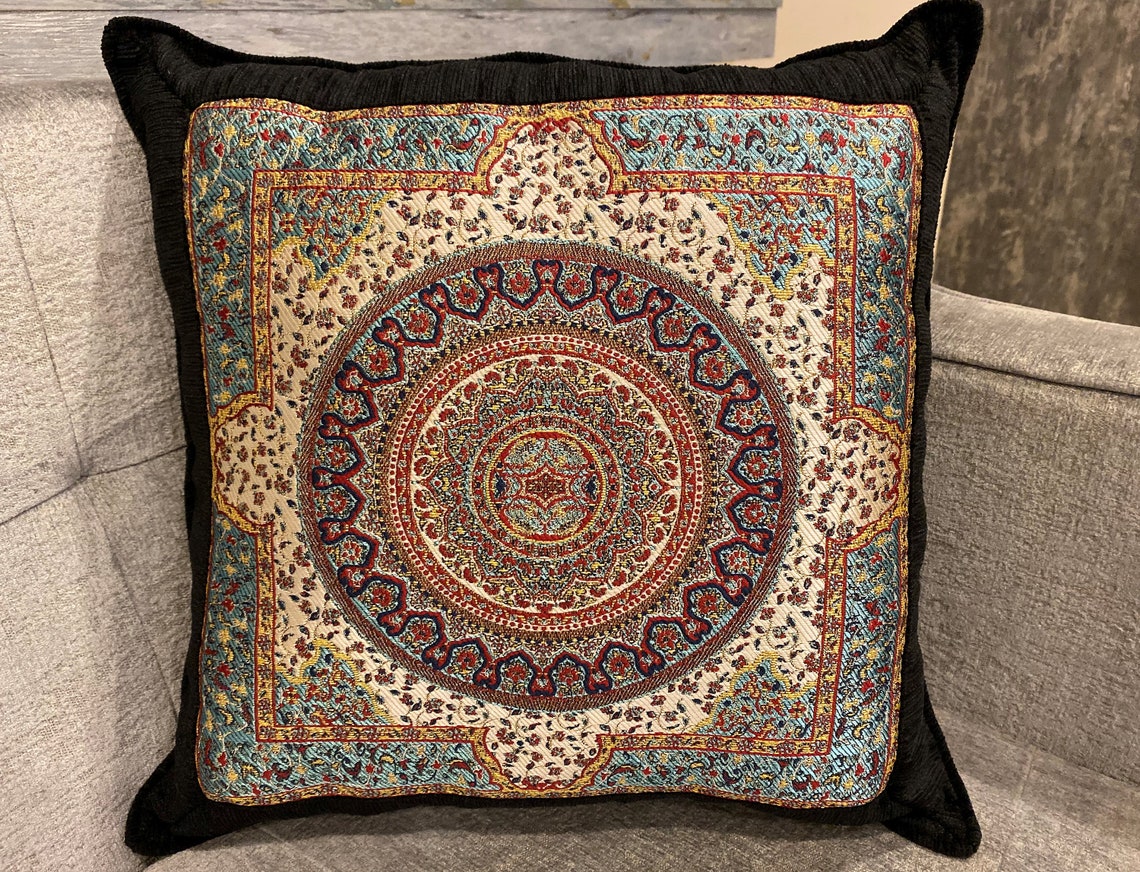 Handmade Turkish Pillow Case Turkish Cushion Throw Pillow Etsy