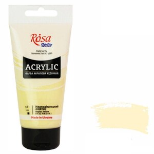 Neapolitan Yellow Acrylic 75 ml - Set of 3 Paints / Choose Colors / Free Gift & Shipping