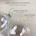 annalisa martinoni reviewed Personalized Ball for the Christmas Tree - Bubble Effect Glass Ball - Decoration / Christmas Decoration - Gift Idea - Mood Confetti