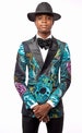 Peacock Tuxedo Jacket (w/ peak lapels) 