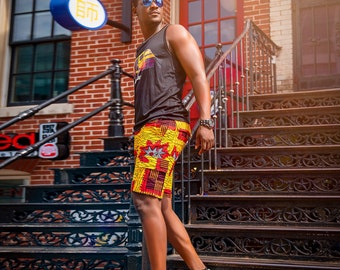 Ankara Male Shorts