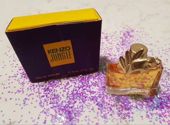 Miniature of Perfume mini Perfume Jungle Kenzo Eau De Parfum Mignon 5 Ml  Year 1996 Vintage - Etsy