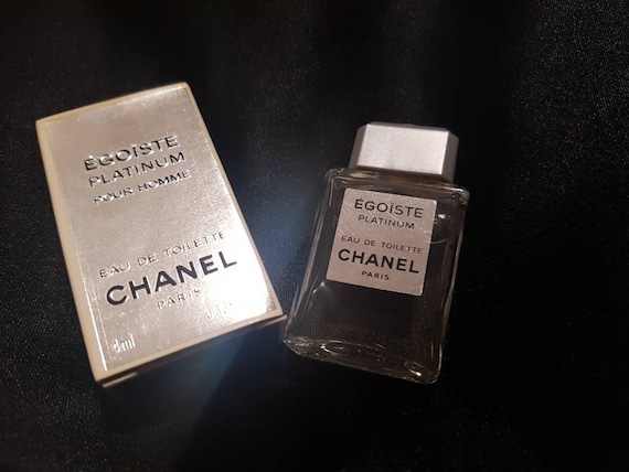 Egoiste Platinum Chanel edt 50 ml. Vintage 1993 original edition.