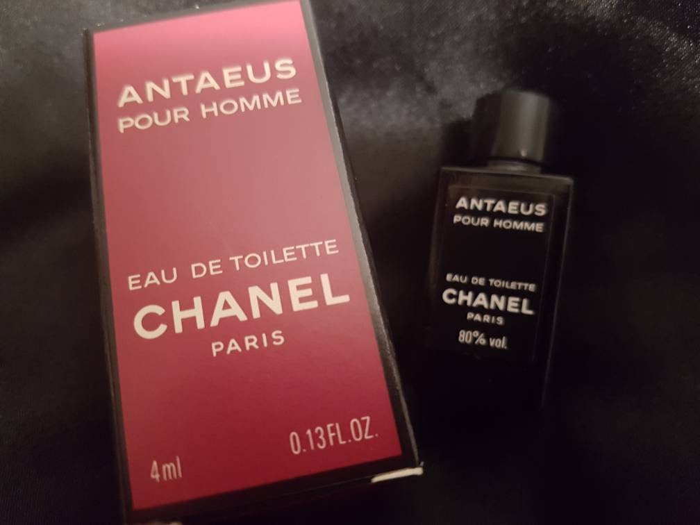 VINTAGE CHANEL ANTAEUS EDT 5 ml SAMPLE ONLY Glass Atomizer $17.49