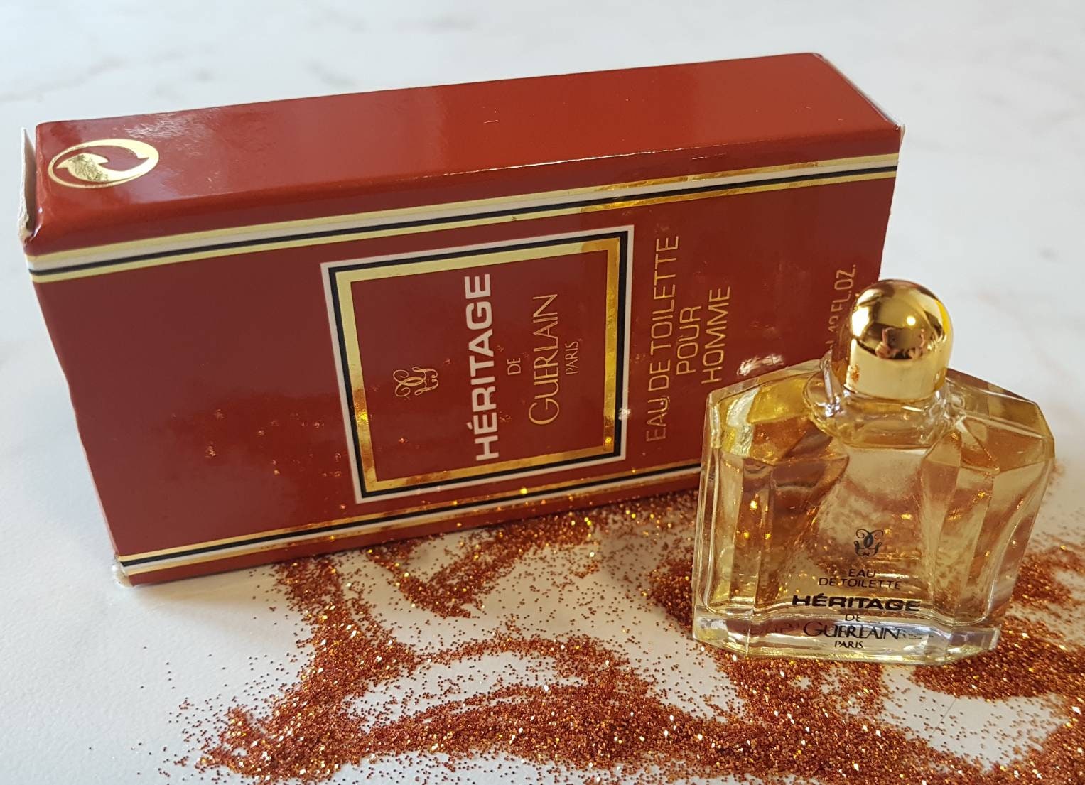 Miniature of Perfume mini Perfume Heritage Guerlain Pour Homme Eau