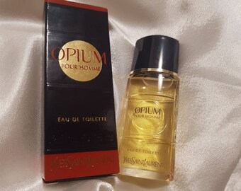 Opium Pour Homme Yves Saint Laurent 90's Vintage Formule | Etsy Nederland