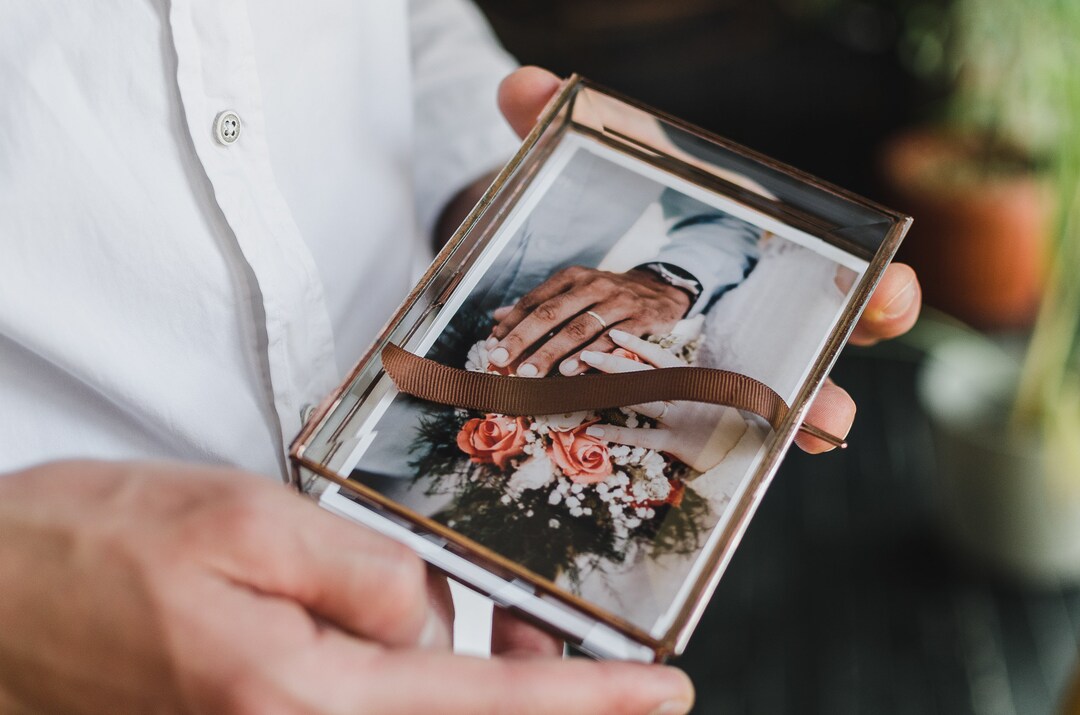 Gift Box for Photos Personalized Wedding Photobox 4x6 Inches Wedding Gift Photo Package Wedding