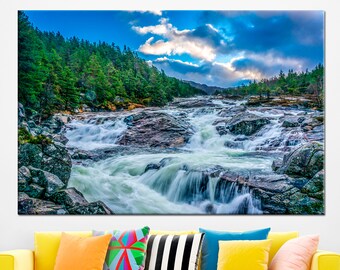 Mountain wall art Mountain painting