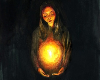 LIGHT Giclee Fine Art Print