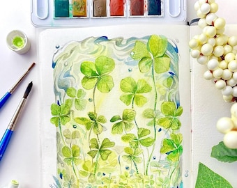CLOVER Impresión artística